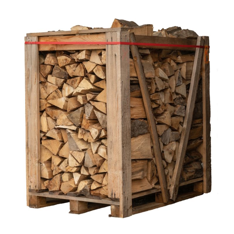 Bois de chauffage 100 % hêtre — 30 cm — Palette de 1,7 stère